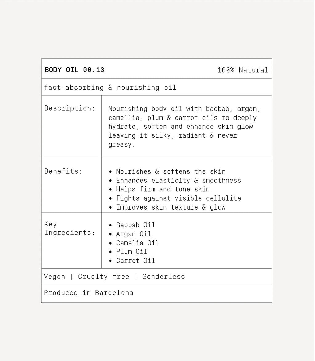 mid/night 00.13 – Body Oil