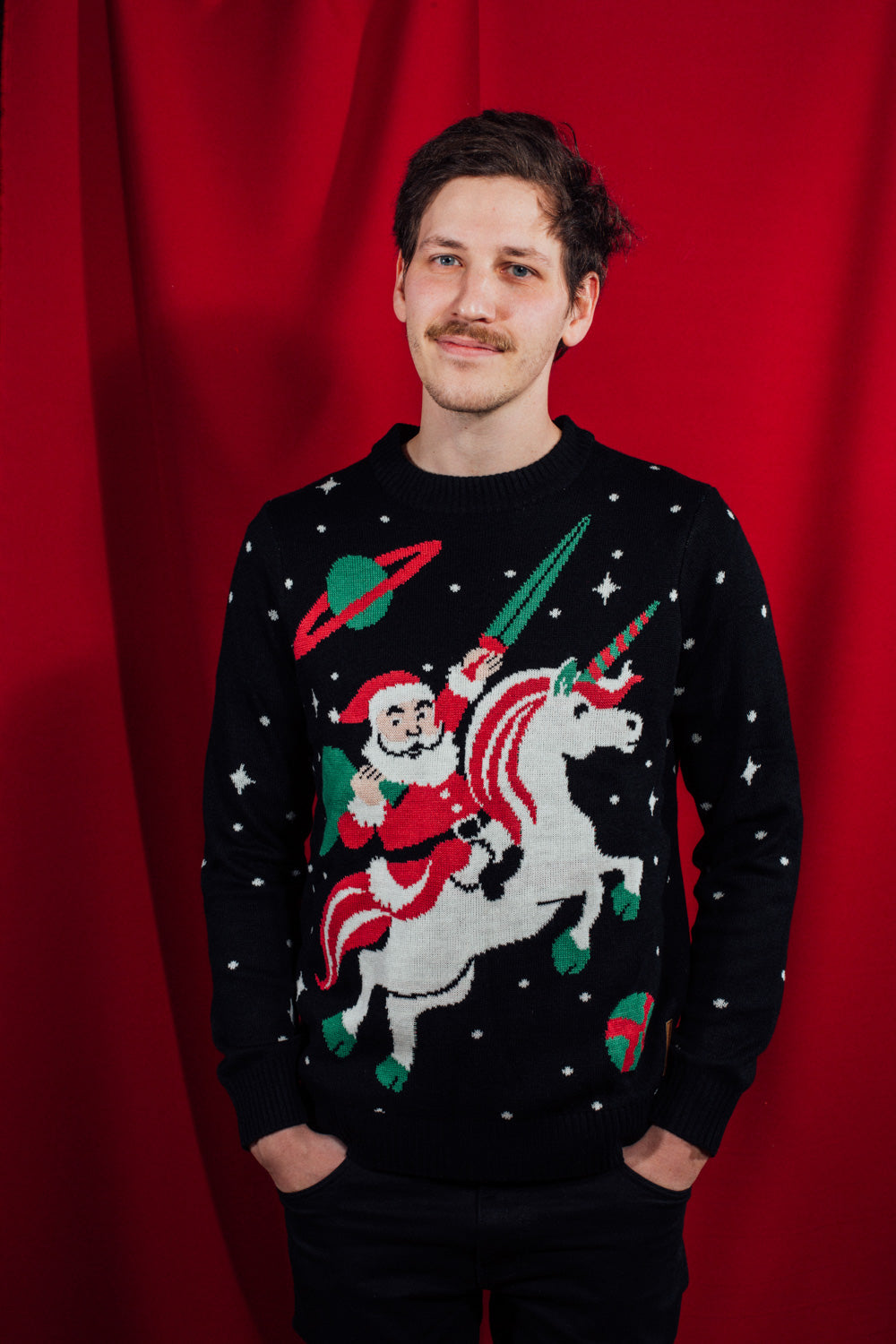 Santa Unicorn Sweater
