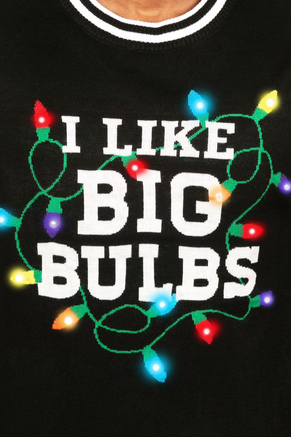 I Like Big Bulbs LED Sweater