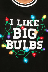 I Like Big Bulbs LED Sweater