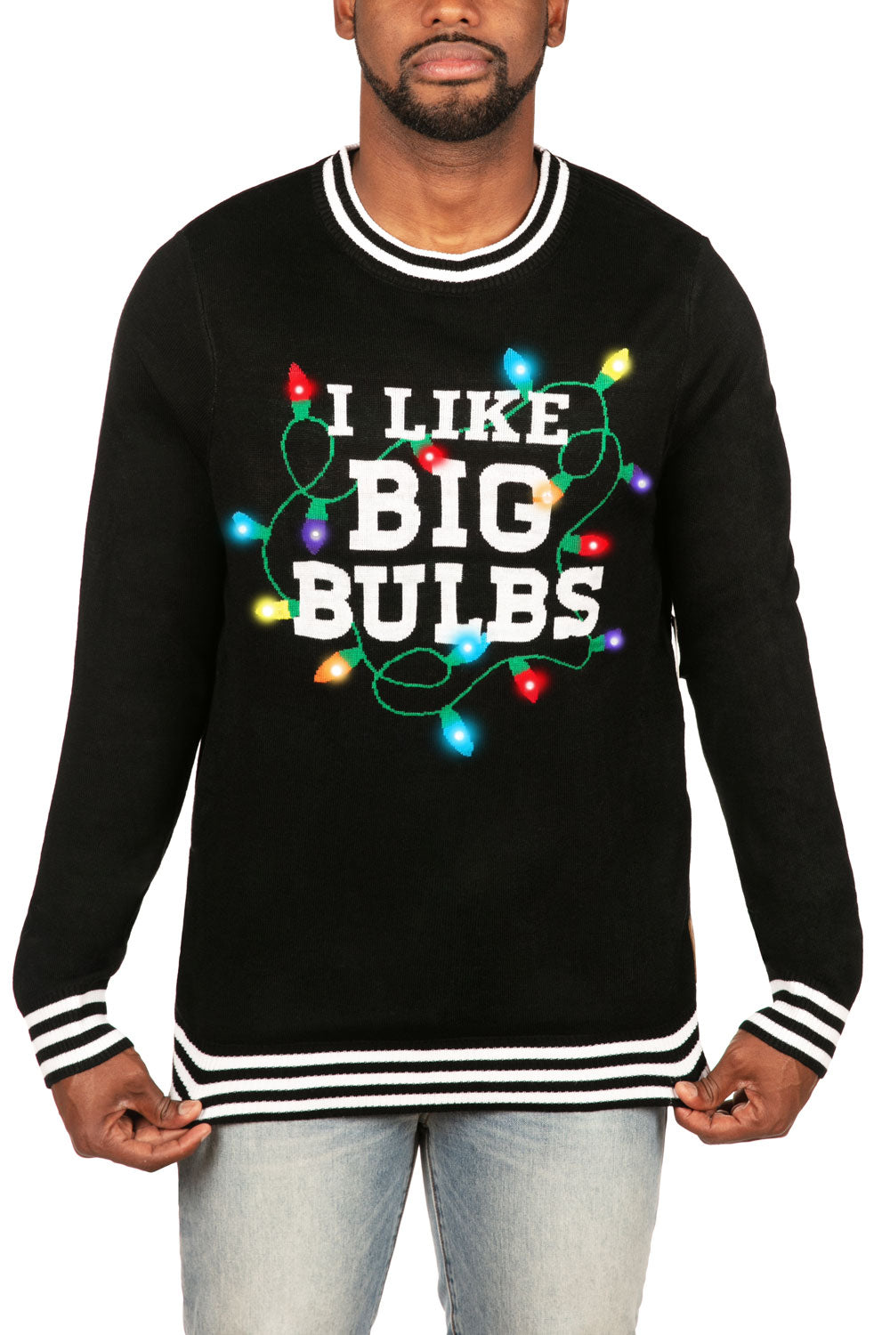 I Like Big Bulbs LED Sweater