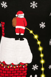 Leaky Roof LED Sweater