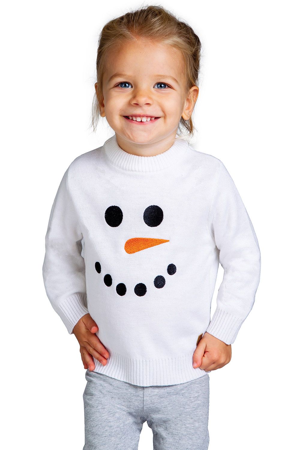 Snowman Face Sweater