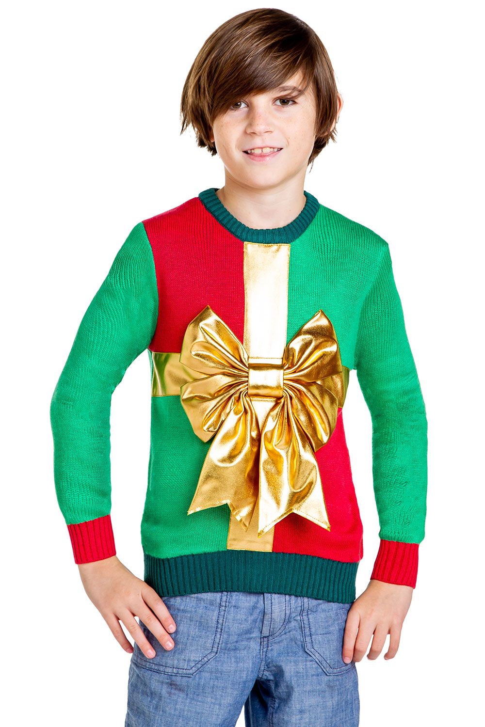 Boys Little Present Sweater
